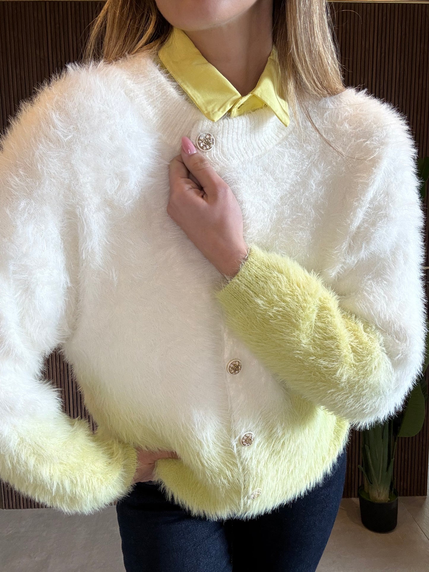 Cardigan Peluche Love