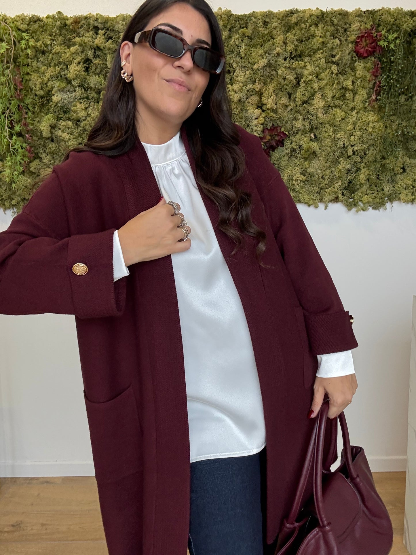 Cardigan Lavorato