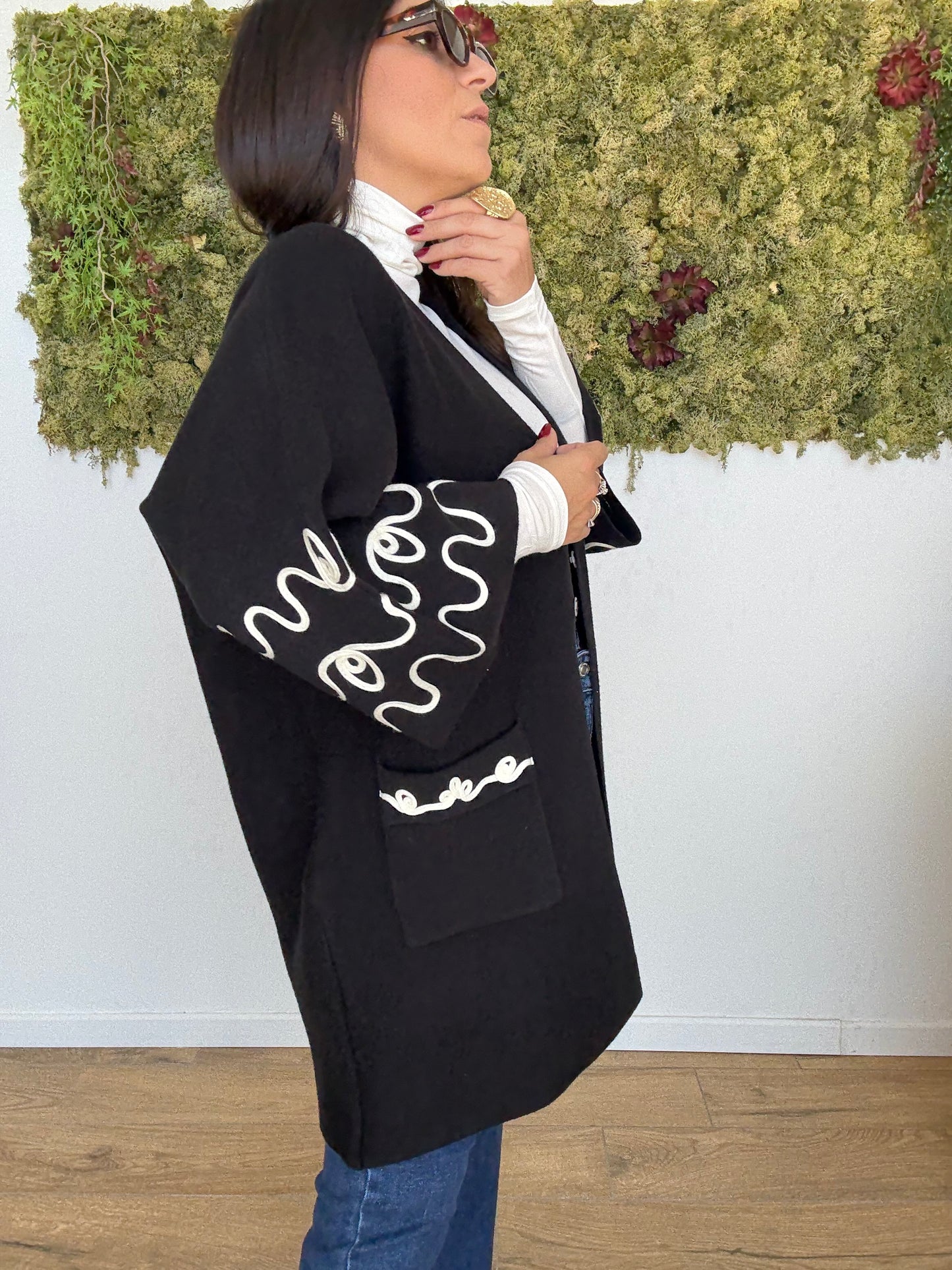Cardigan Ricami