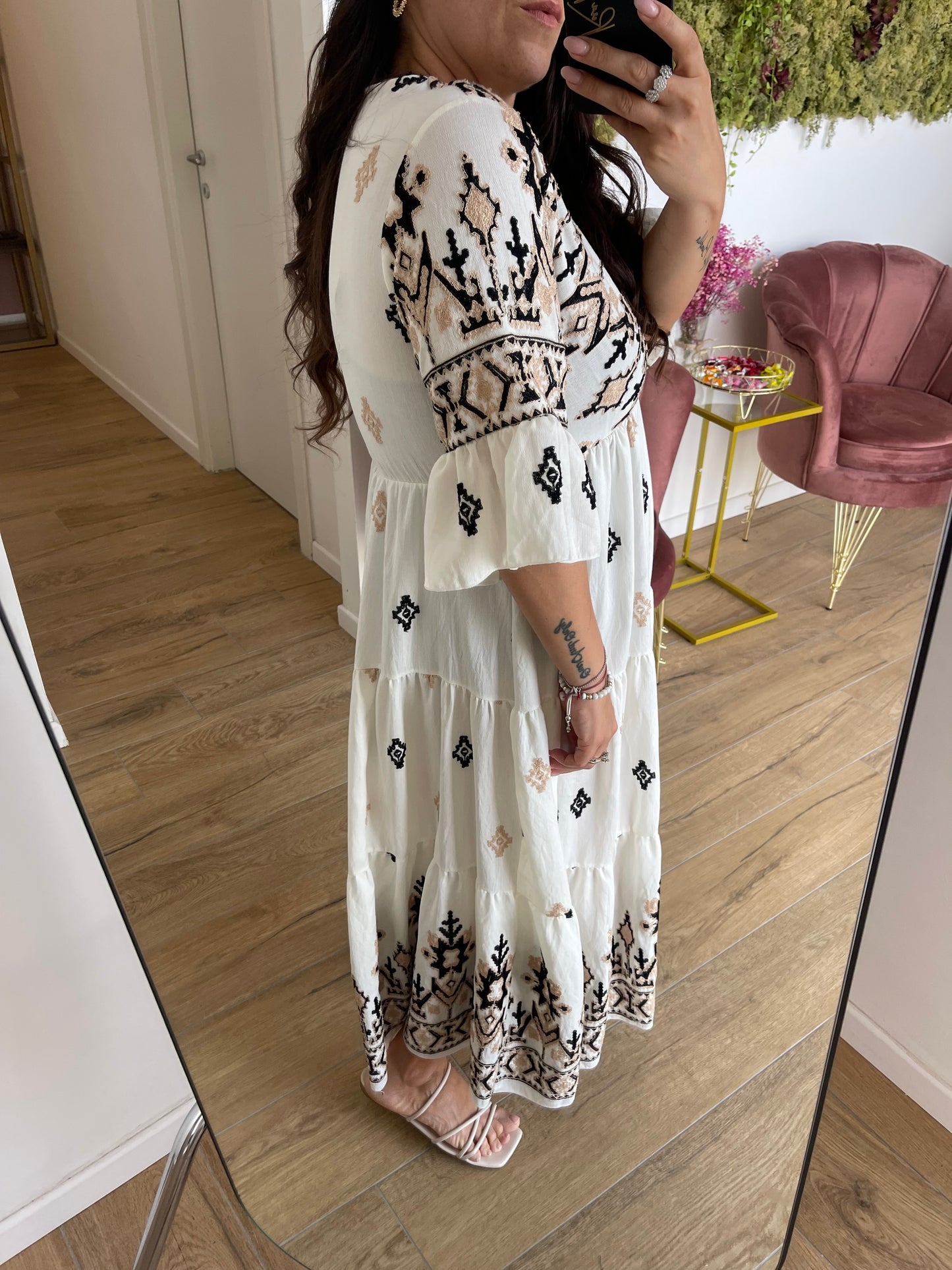 Abito Palma midi