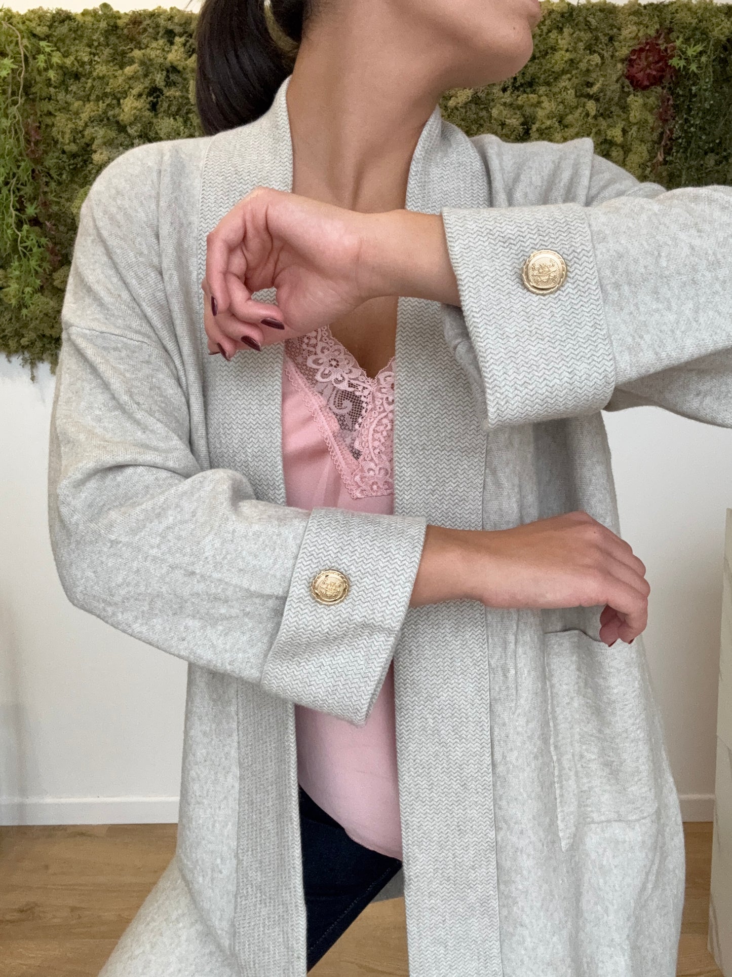 Cardigan Lavorato