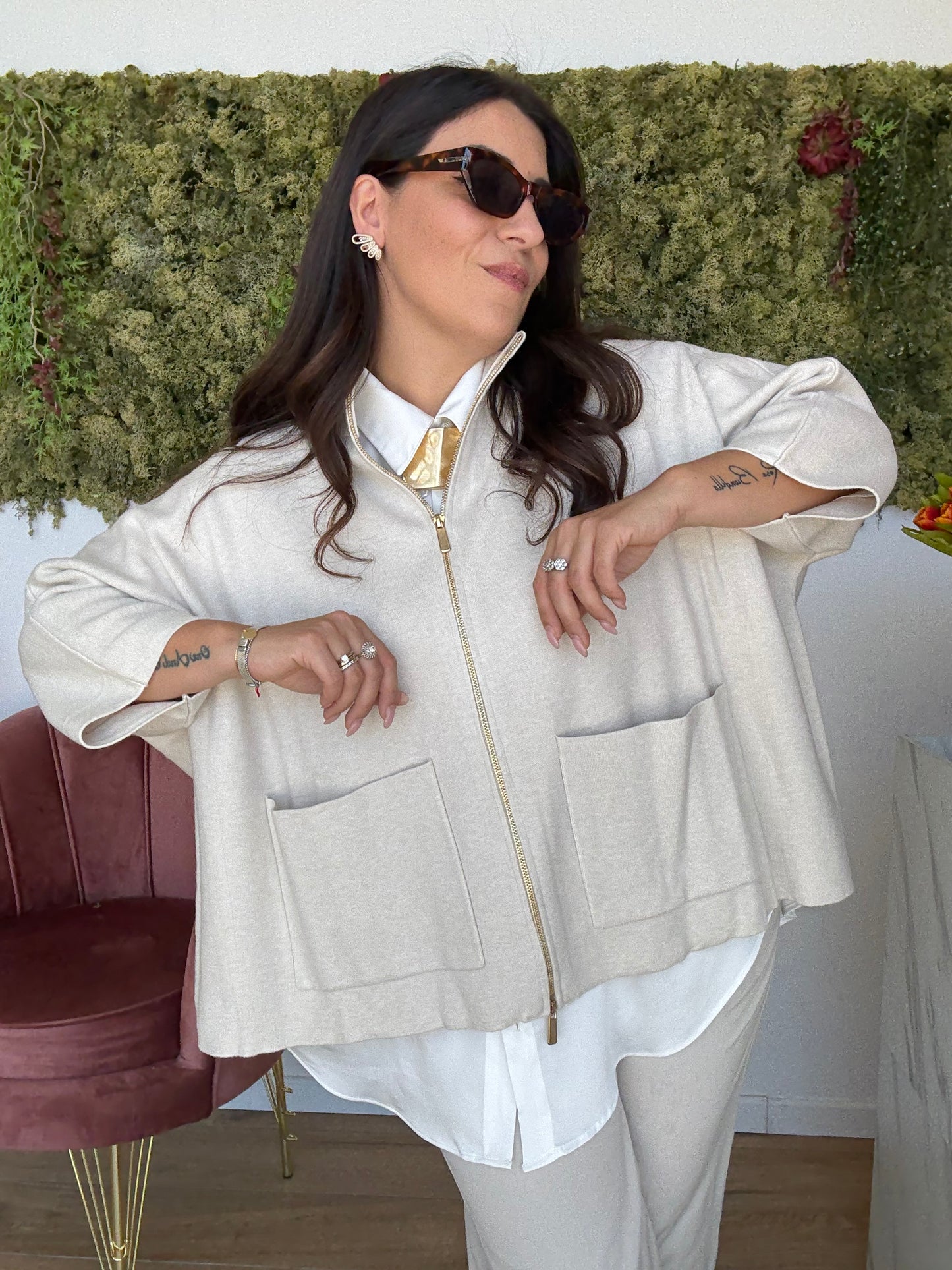 Cardigan Zip