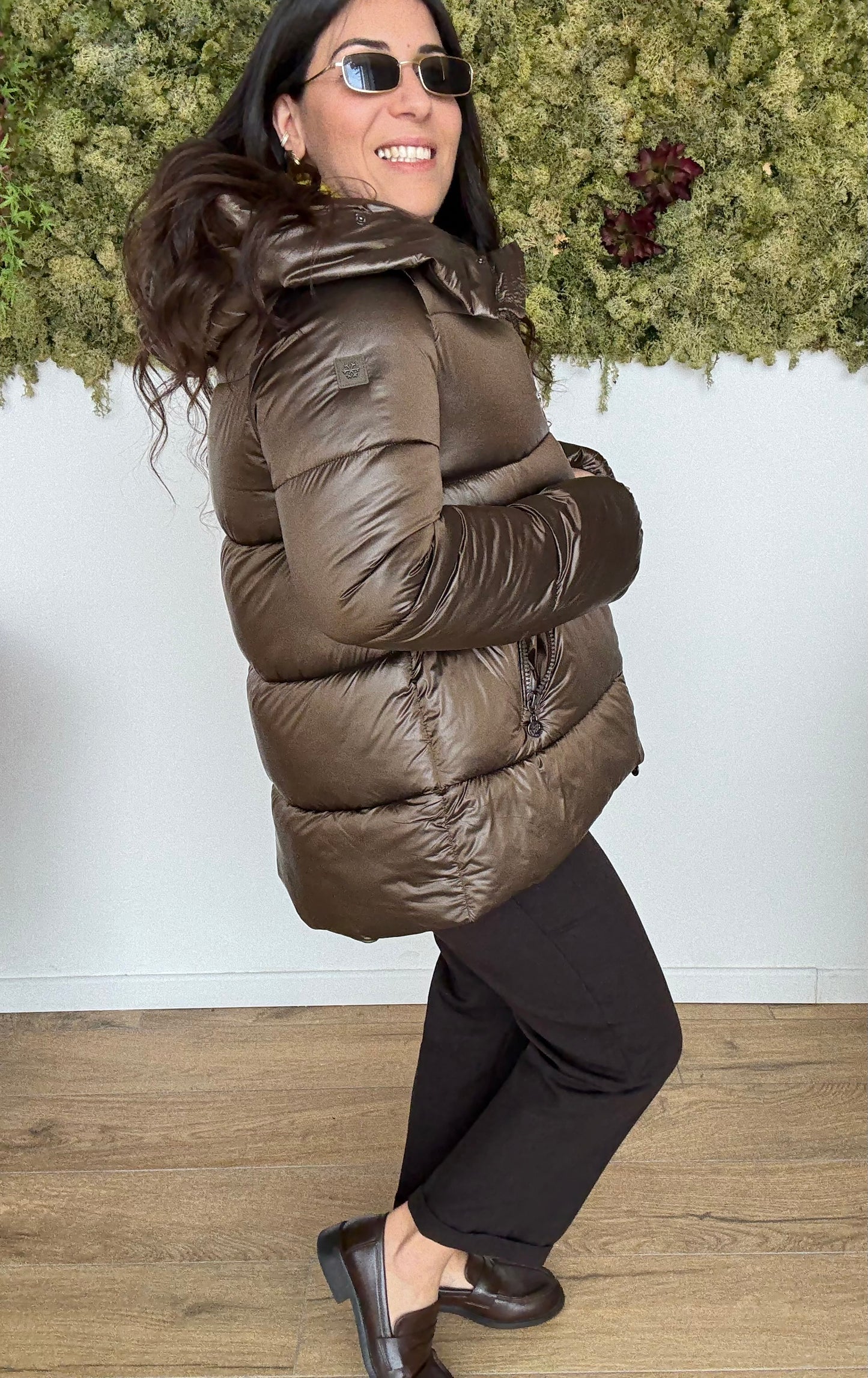 Piumino Corto Pelliccia