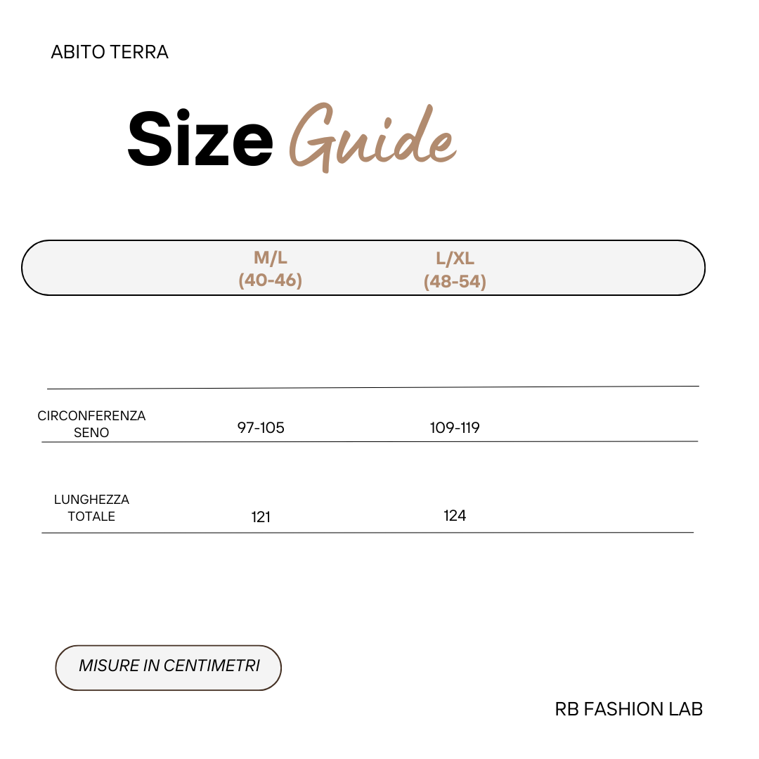 ABITO TERRA (RB)