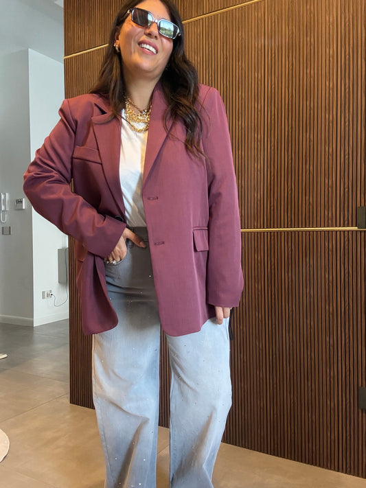 Blazer Gilda Bordeaux