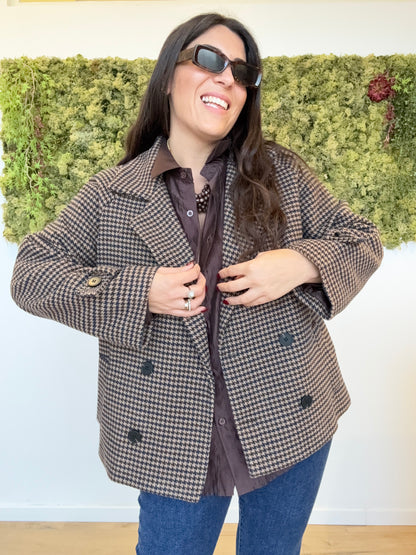 Cappottino Pied de poule