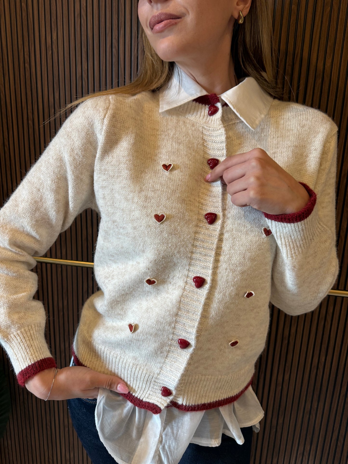 Cardigan Cuoricini