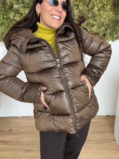 Piumino Corto Pelliccia