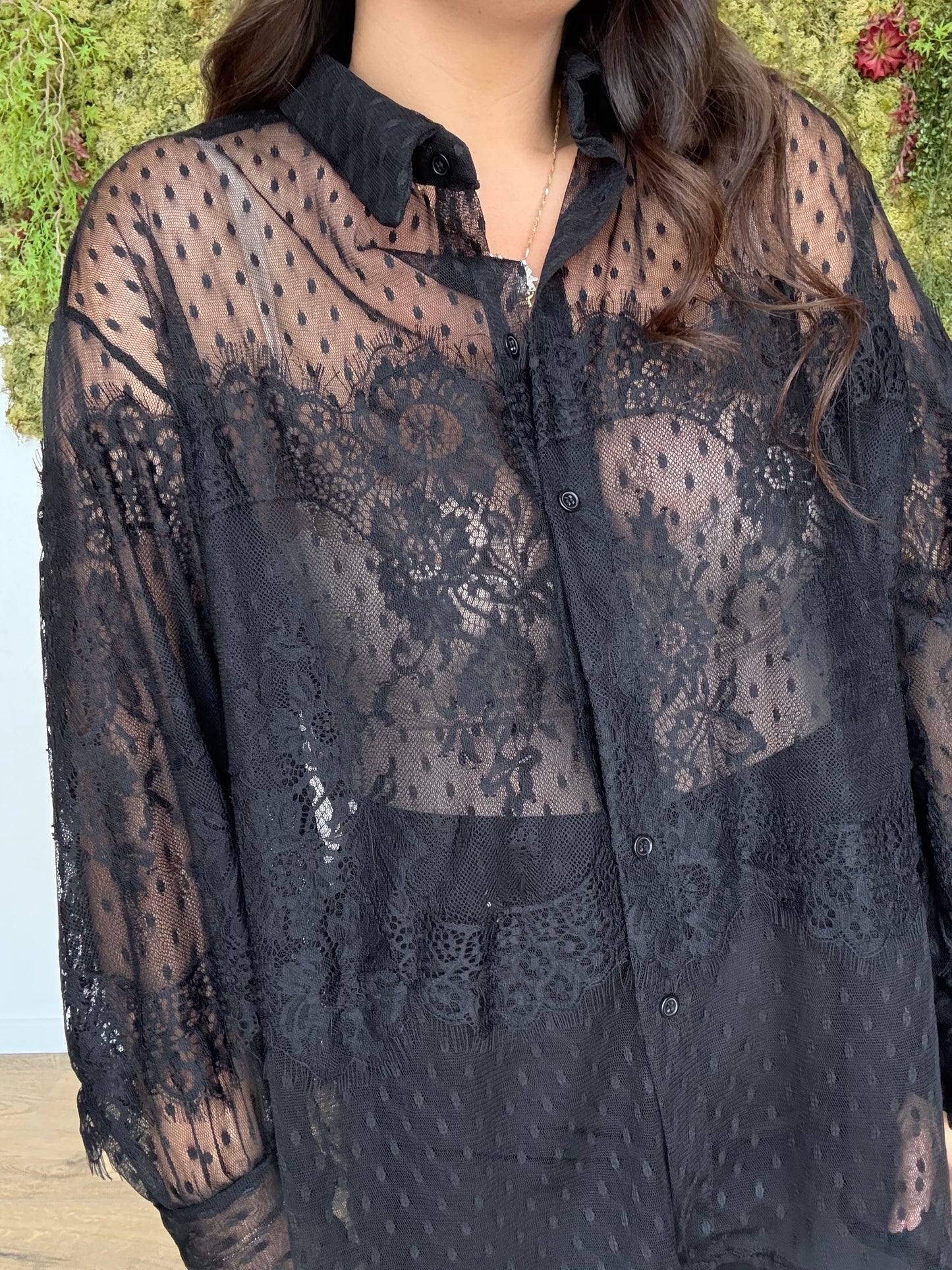 Camicia Tulle & Pizzo