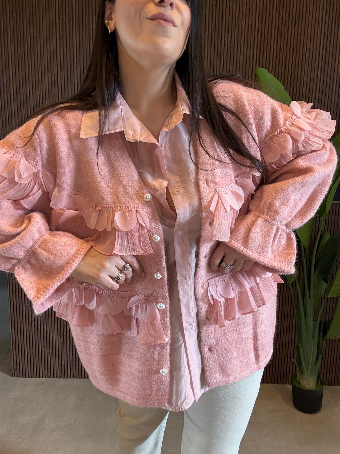 Cardigan Petali
