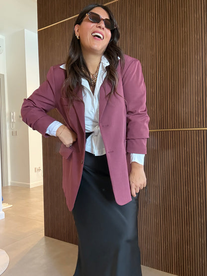 Blazer Gilda Bordeaux