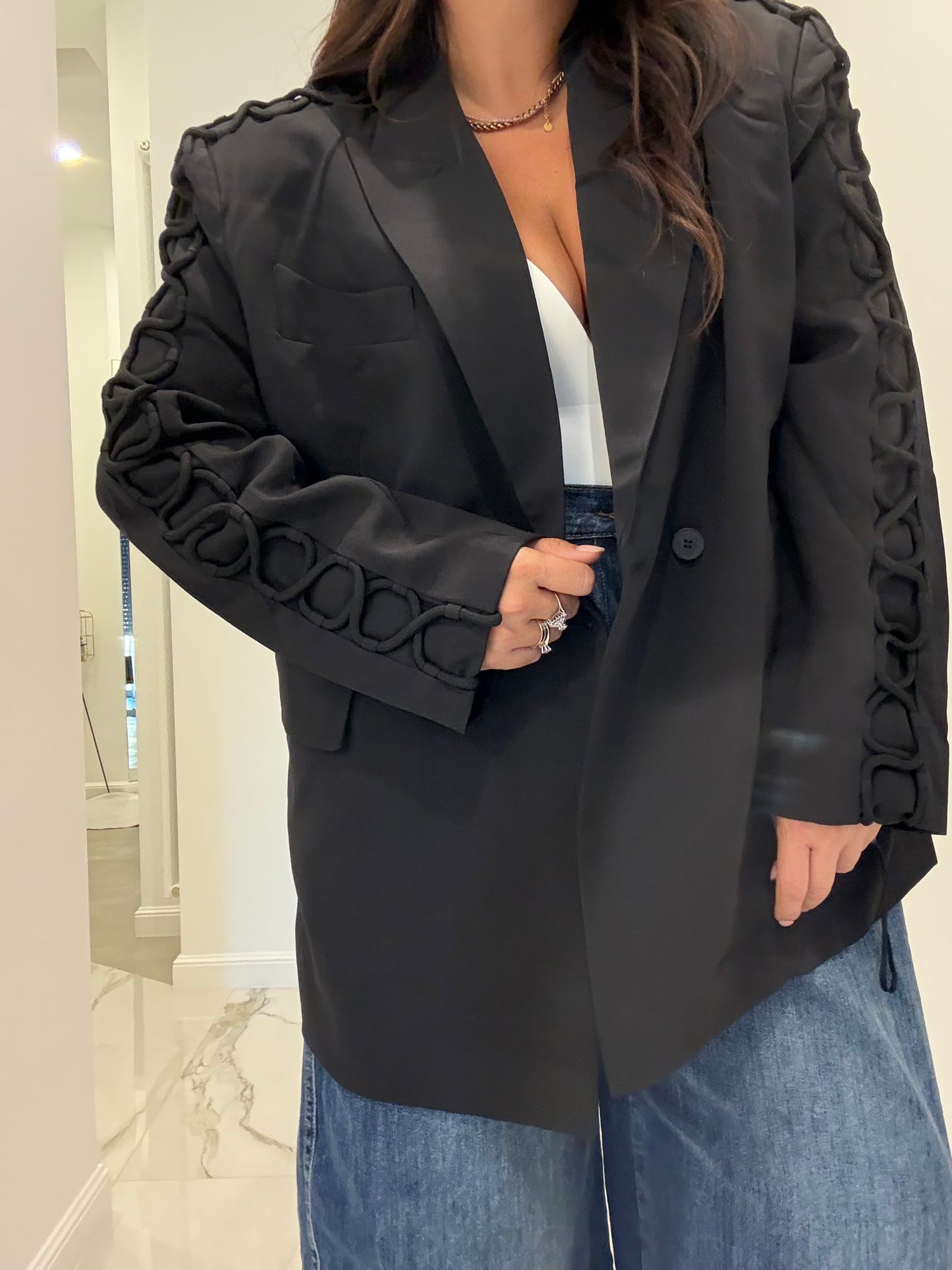Blazer over corda