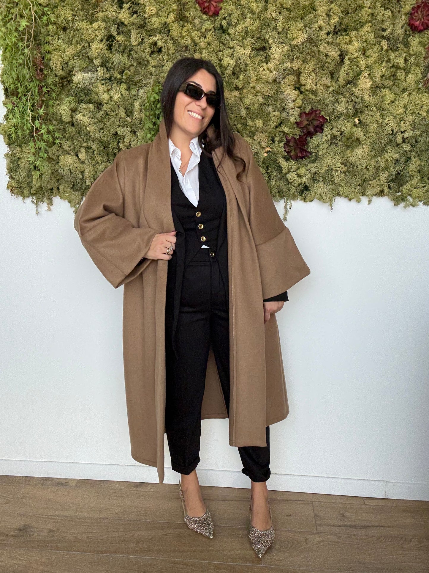 Cappotto Kimono Caramel (RB)