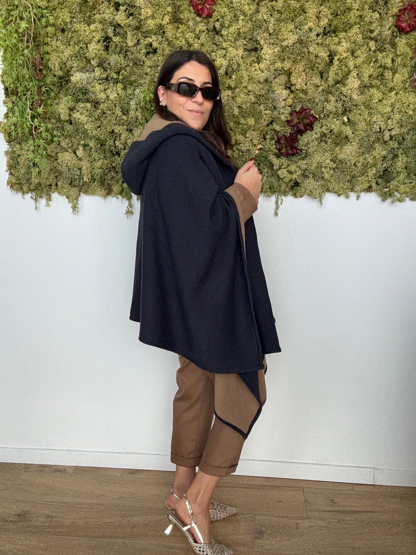 Mantella Reversibile Caramel (RB)