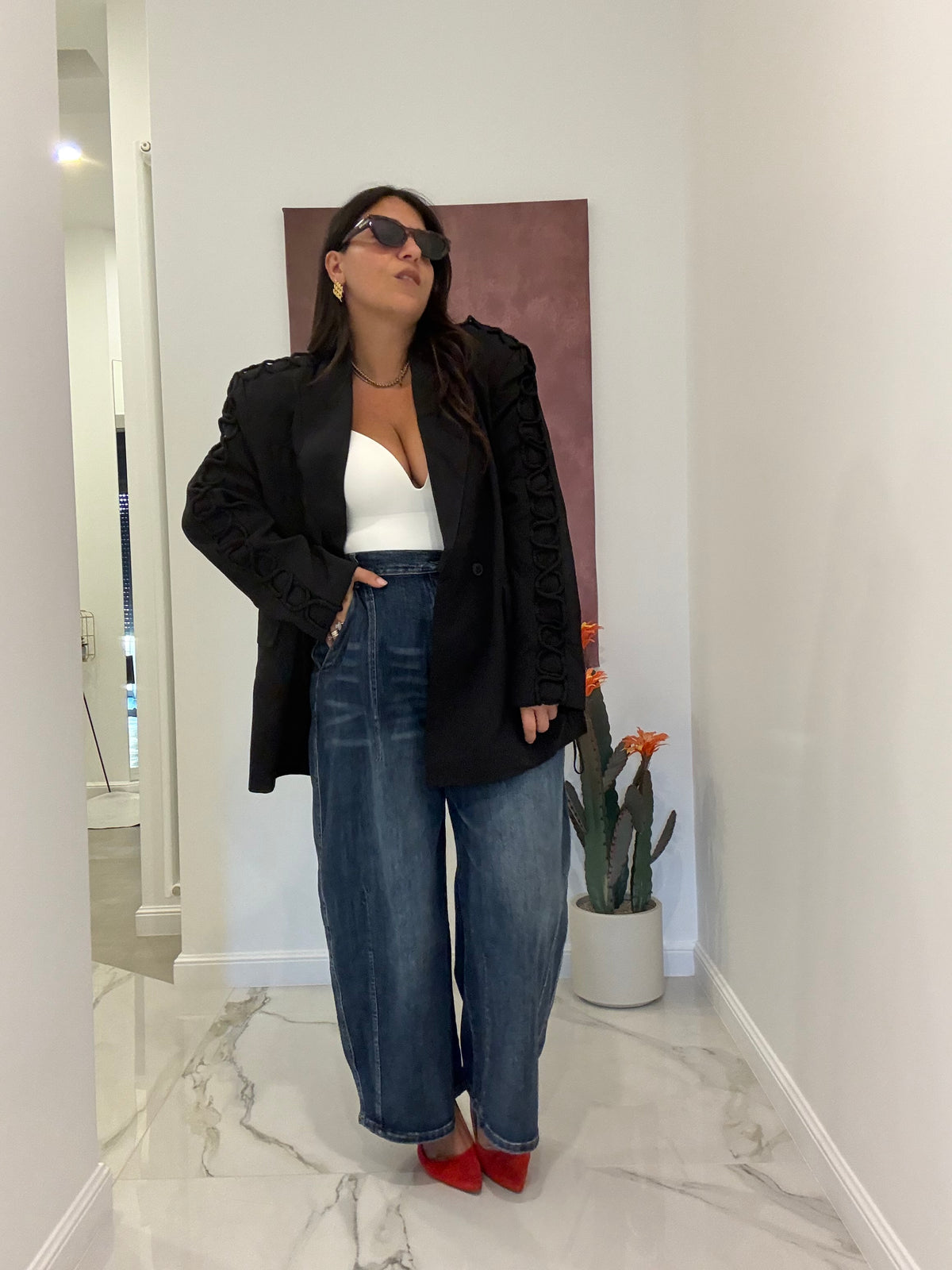 Blazer over corda