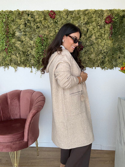 Cardigan Cappuccio