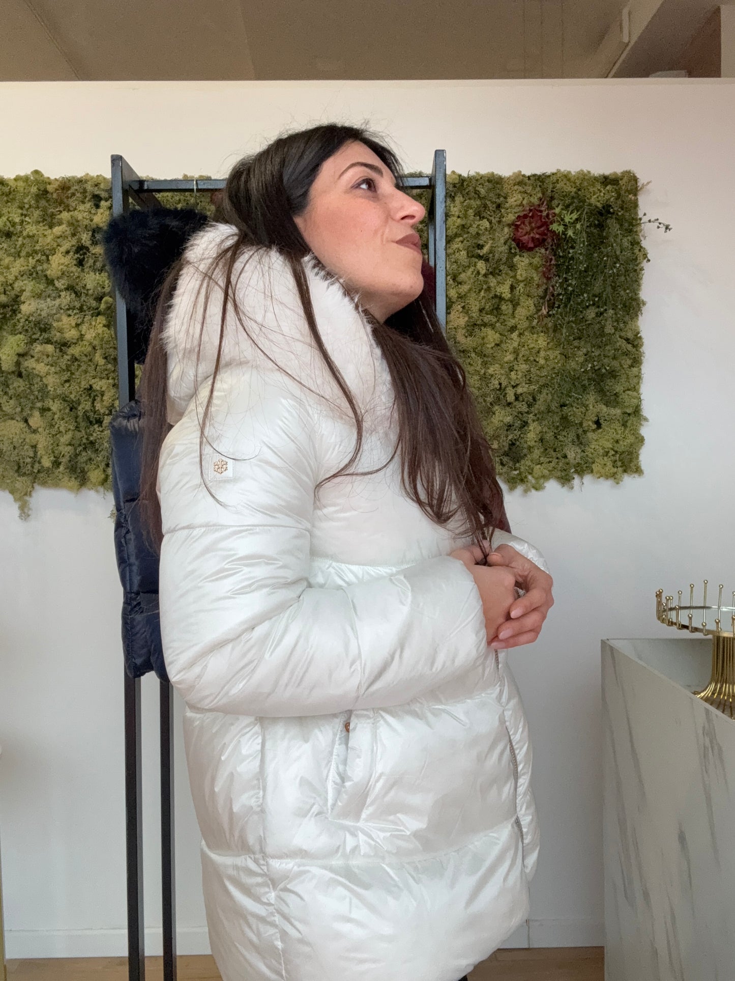Piumino Corto Pelliccia