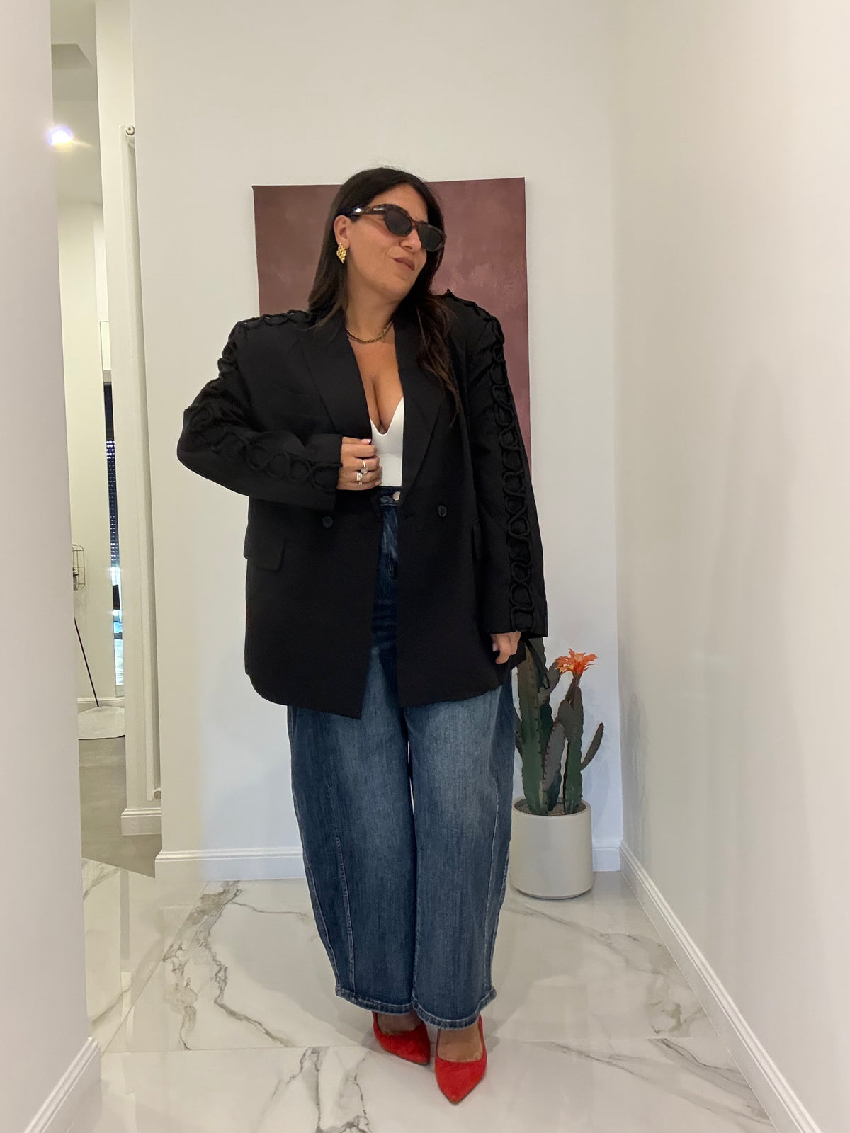 Blazer over corda