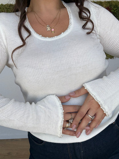 Sottogiacca Perle costa