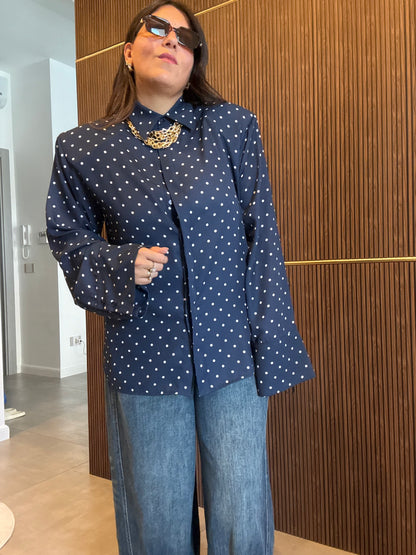 Camicia Spallone pois