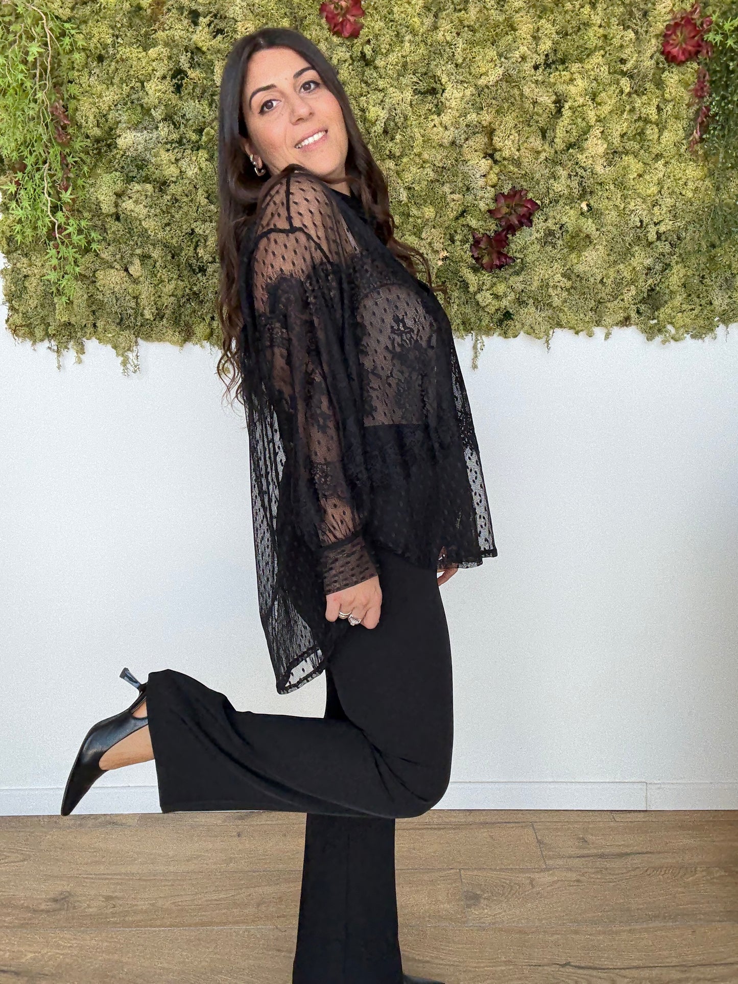 Camicia Tulle & Pizzo