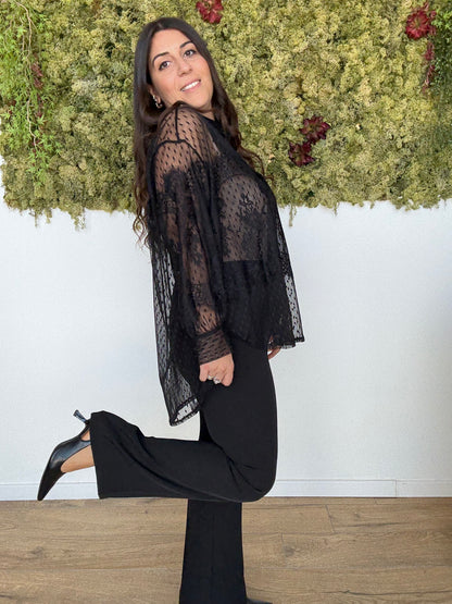 Camicia Tulle & Pizzo