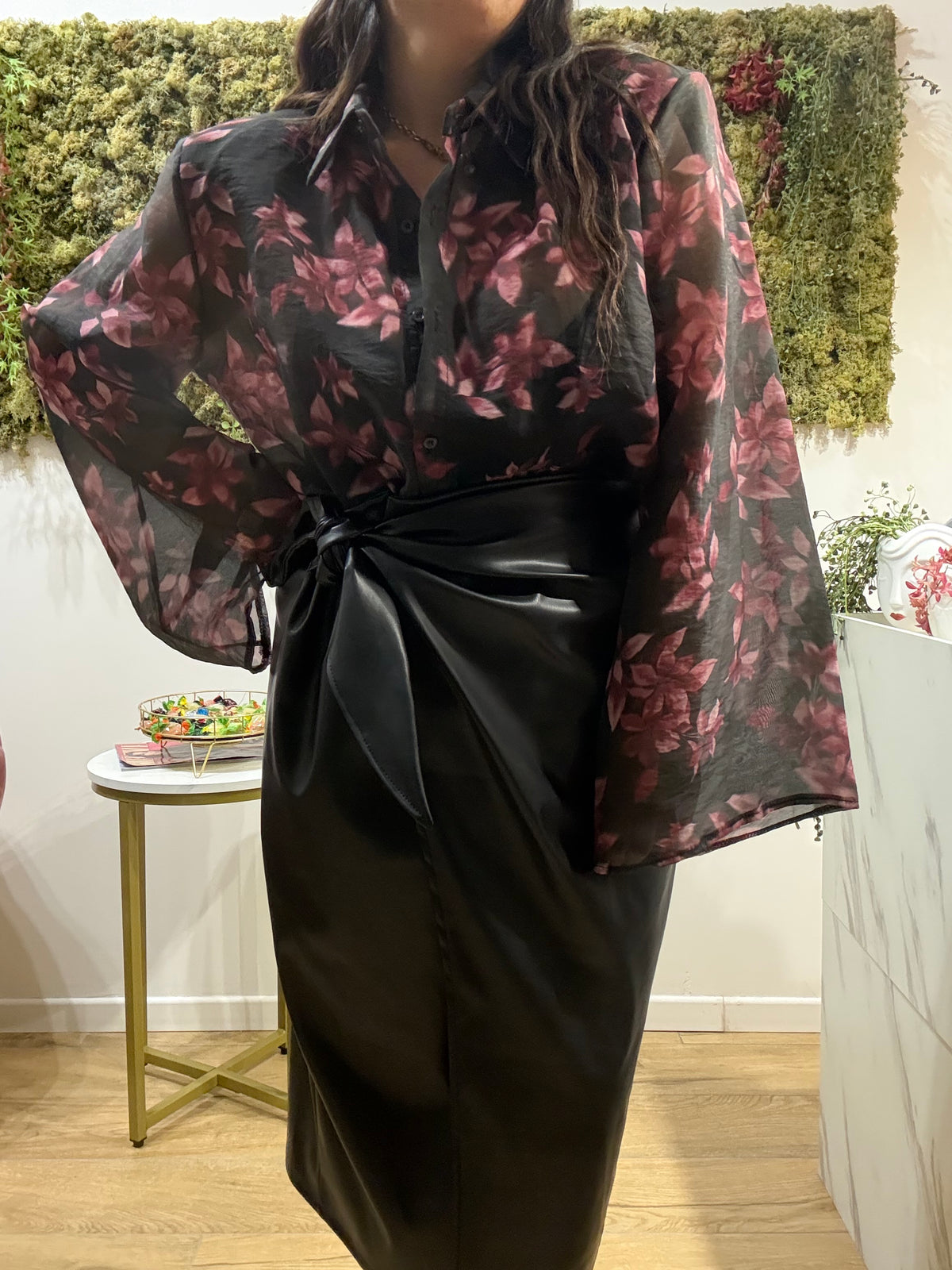 Camicia Spallone Fantasia
