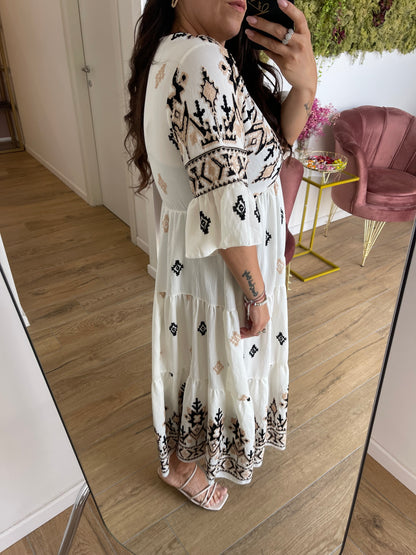 Abito Palma midi