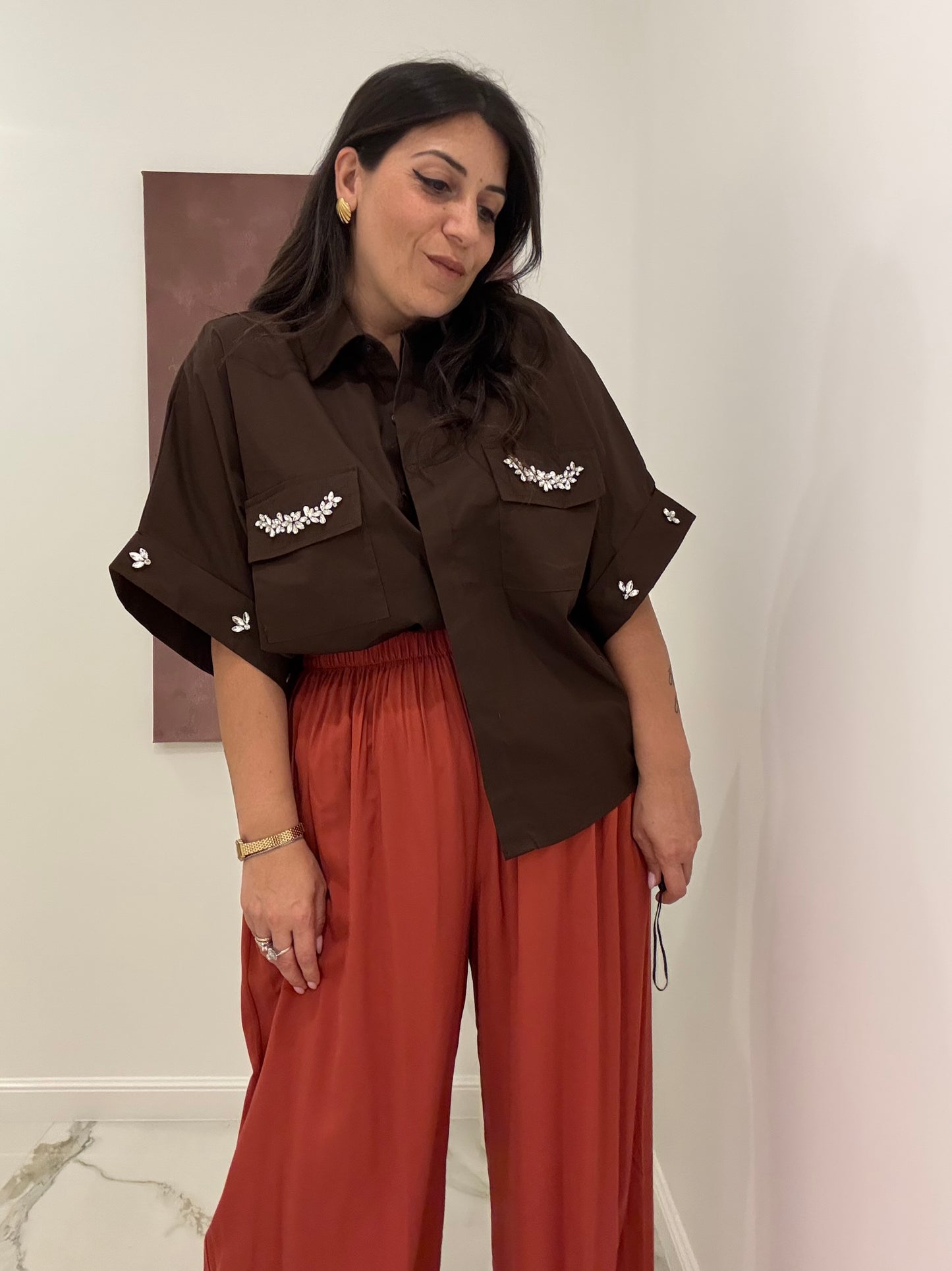 Camicia Diamonds