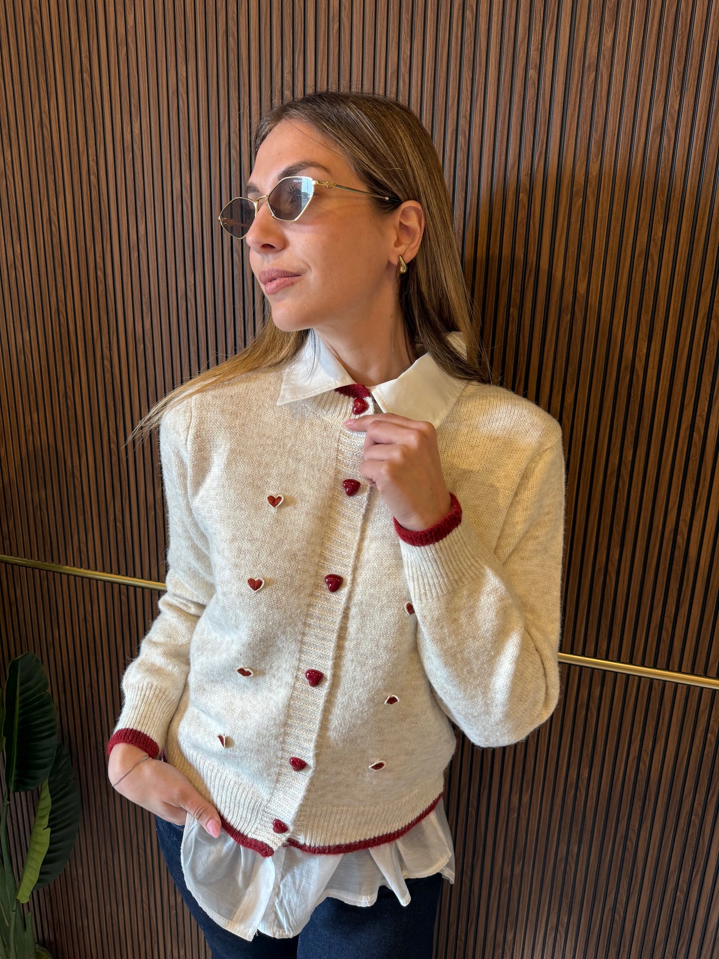 Cardigan Cuoricini