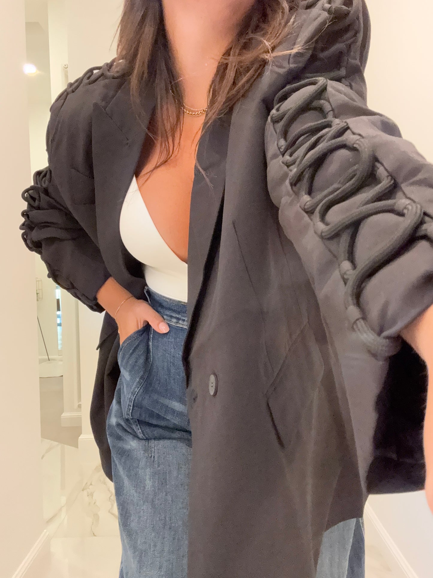 Blazer over corda