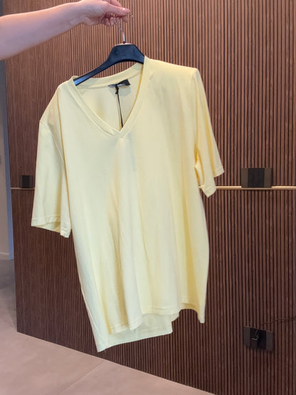 T-Shirt Spallone Scollo a V