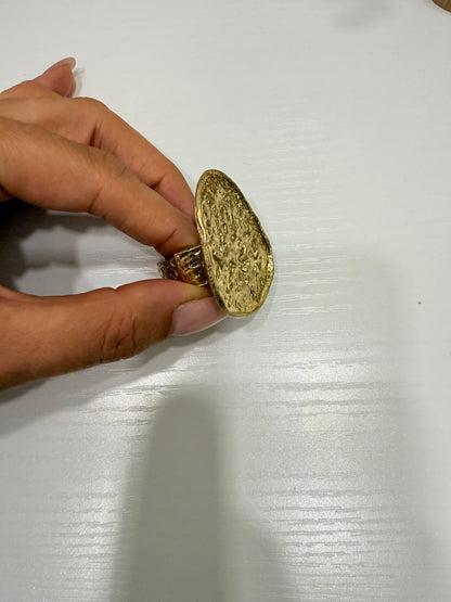 Anello Big martellato