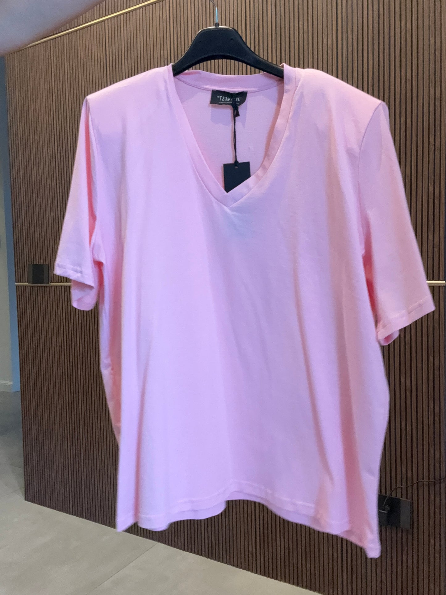 T-Shirt Spallone Scollo a V