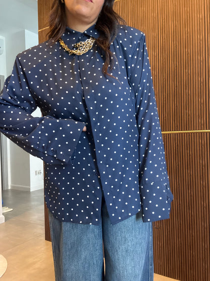 Camicia Spallone pois