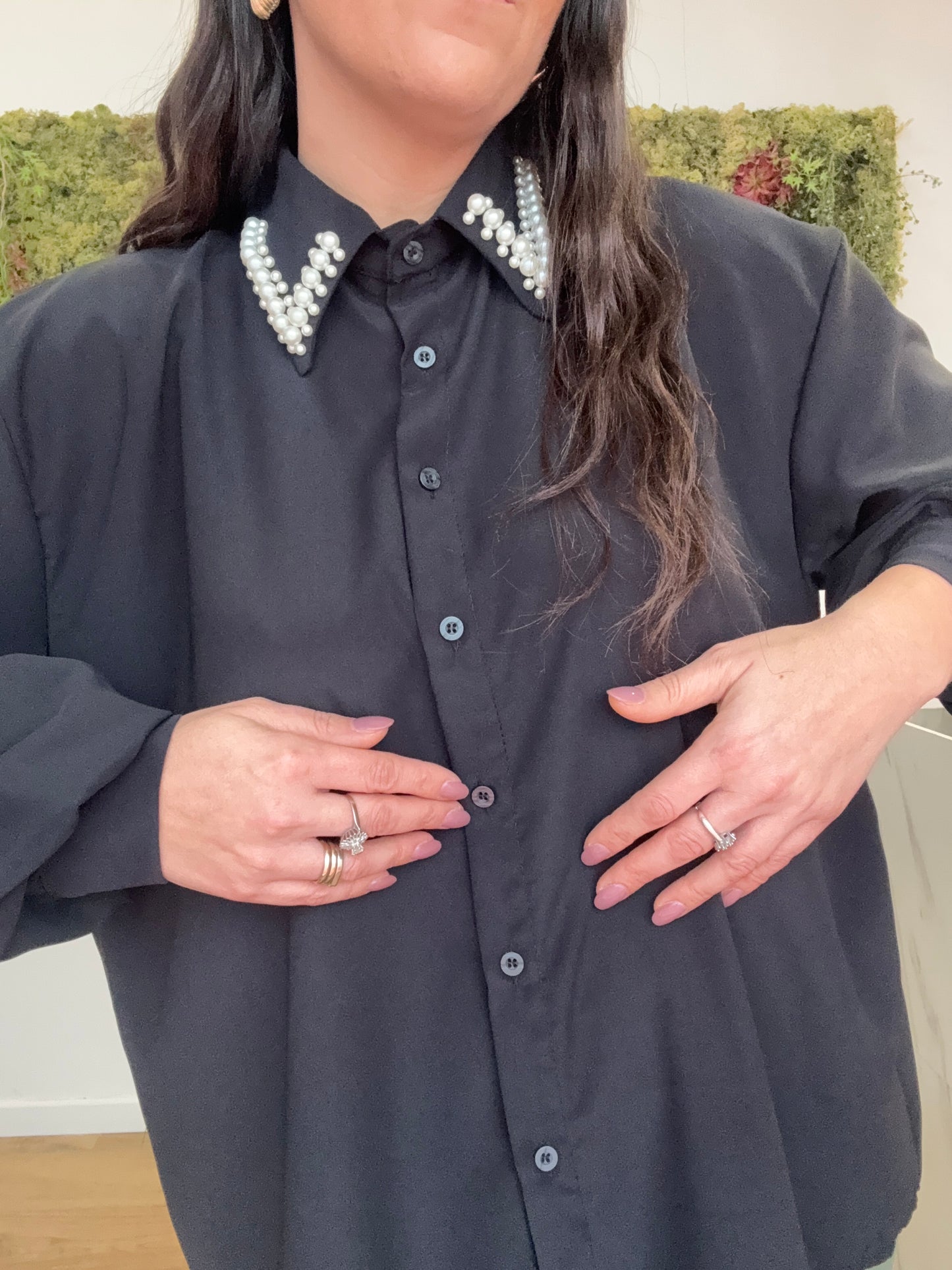 Camicia Perle