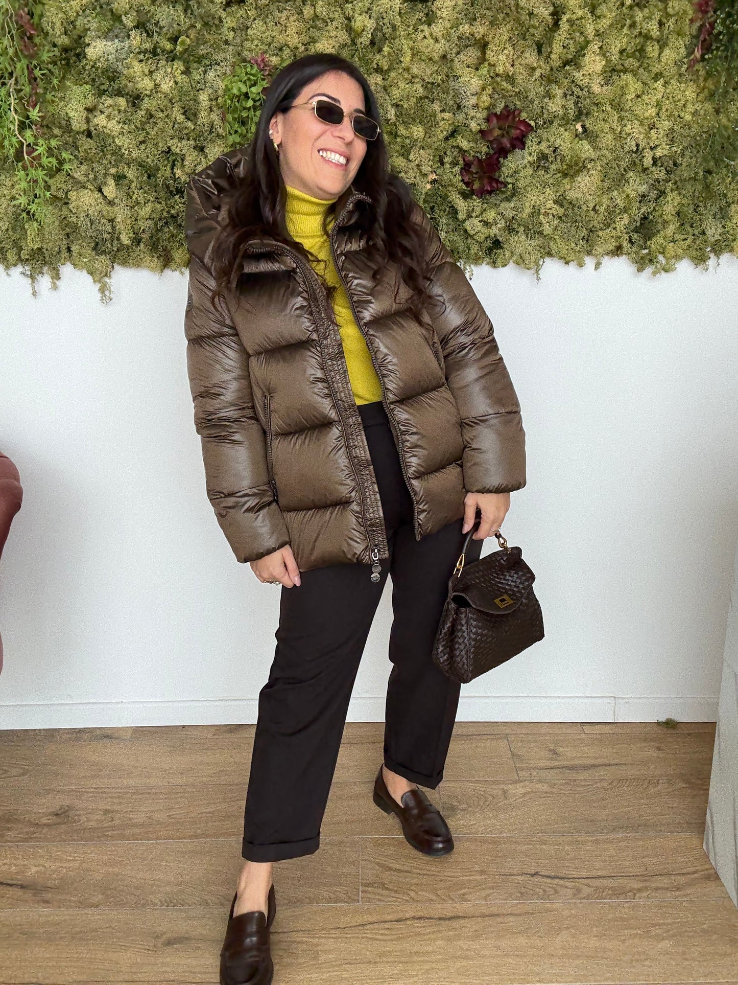 Piumino Corto Pelliccia