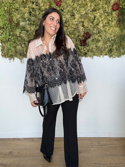 Camicia Tulle & Pizzo