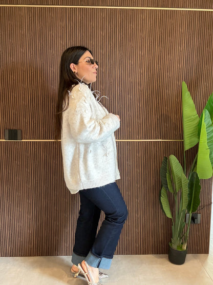Cardigan Piume