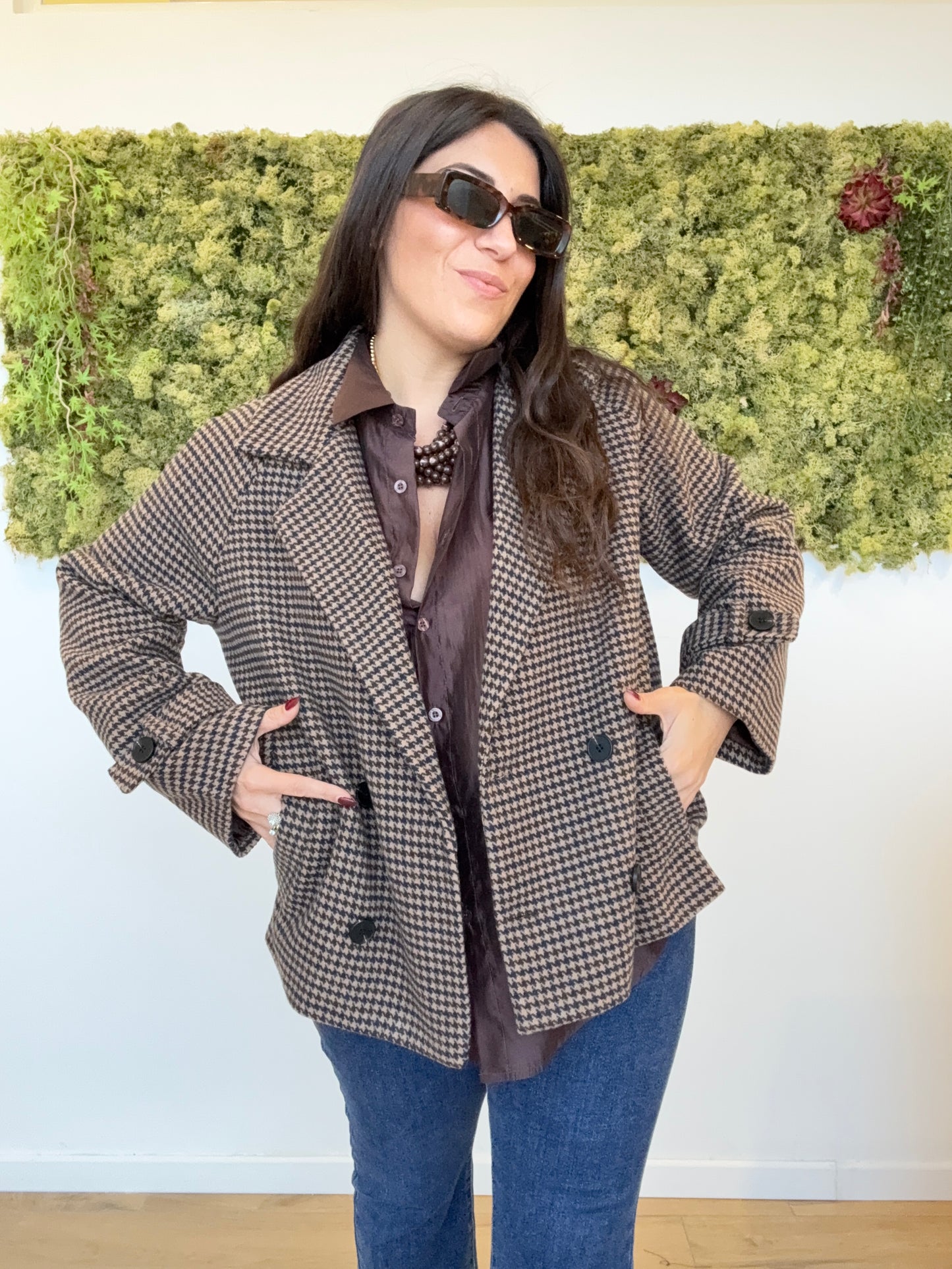 Cappottino Pied de poule