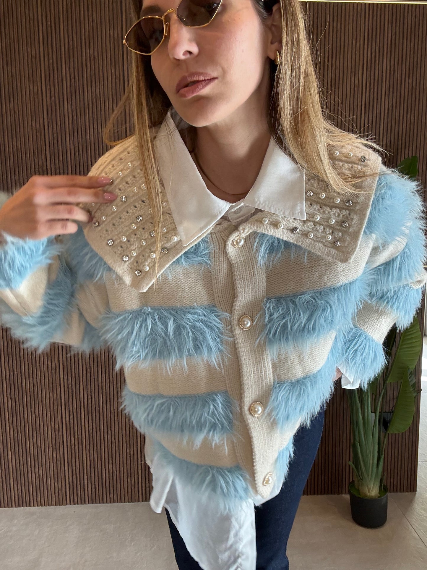 Cardigan Riga Peluche