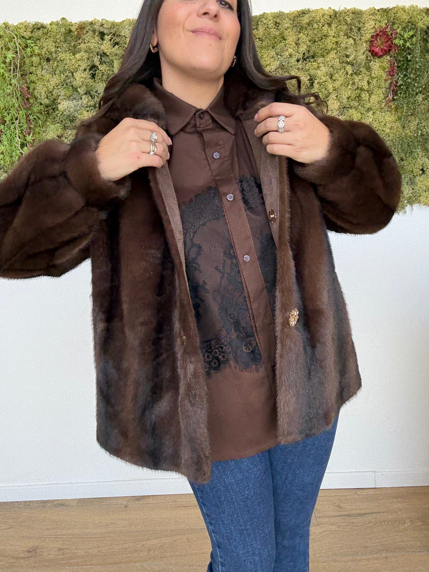 Camicia Cotone & Pizzo